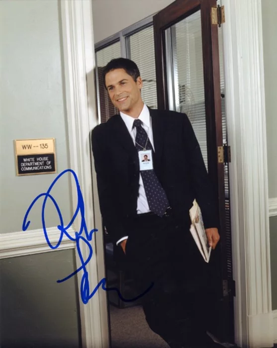 Rob Lowe autograph