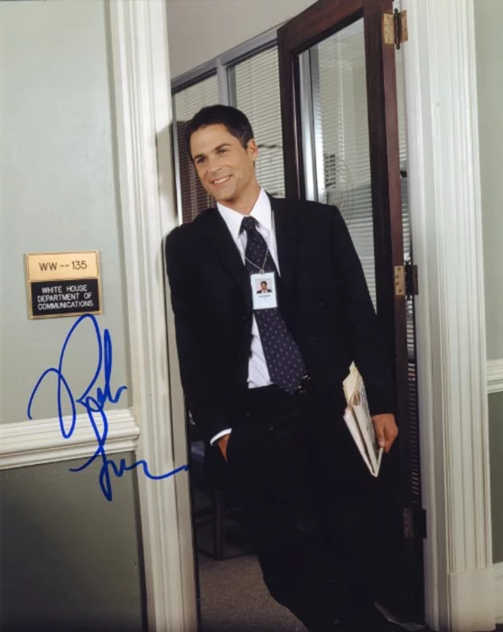 Rob Lowe autograph