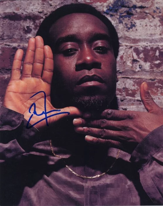 Don Cheadle autograph