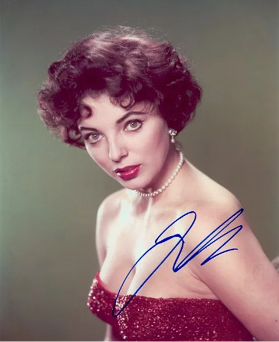 Joan Collins autograph