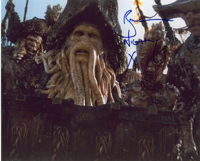 Bill Nighy autograph