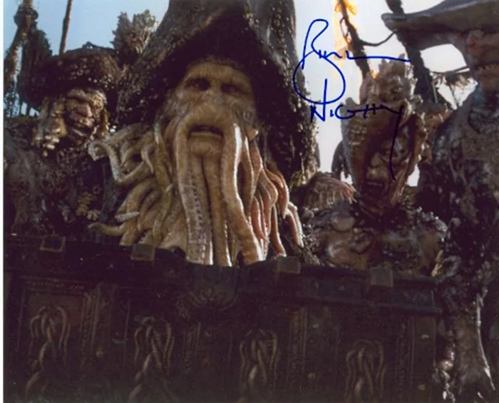 Bill Nighy autograph