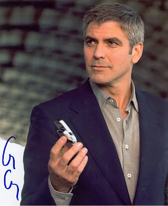 George Clooney autograph