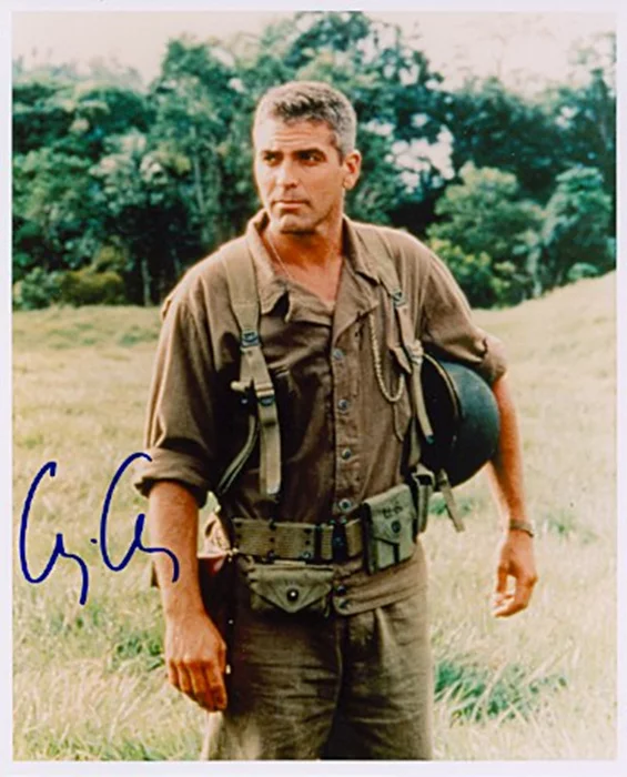 George Clooney autograph
