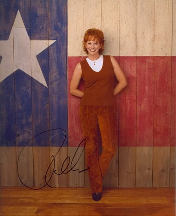 Reba McEntire autograph