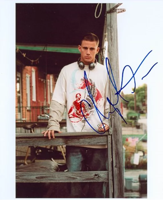 Channing Tatum autograph