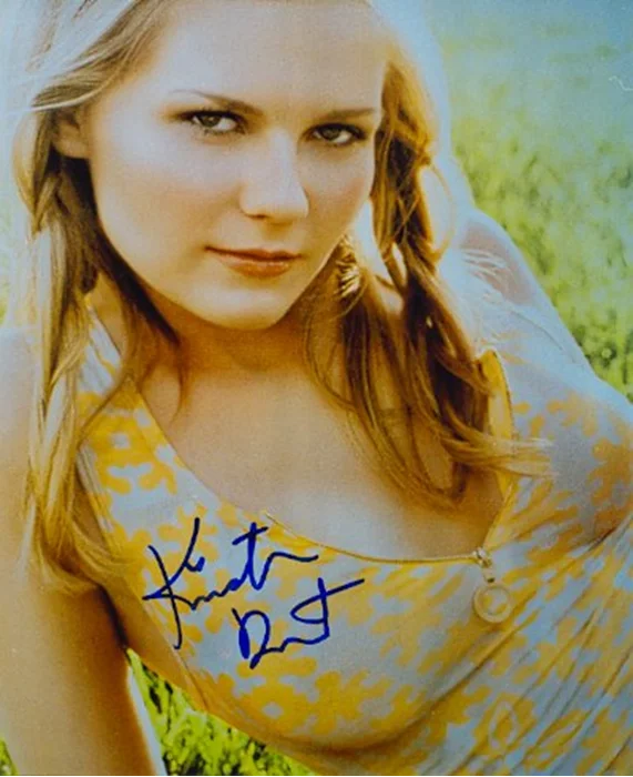 Kirsten Dunst autograph