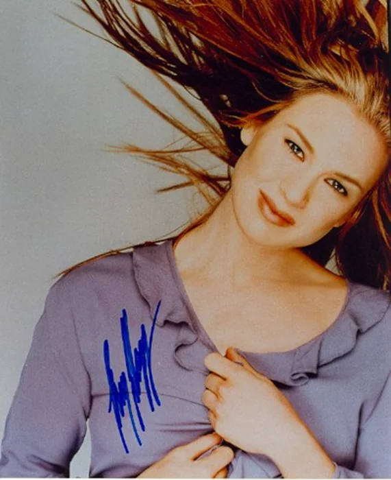 Renee Zellweger autograph