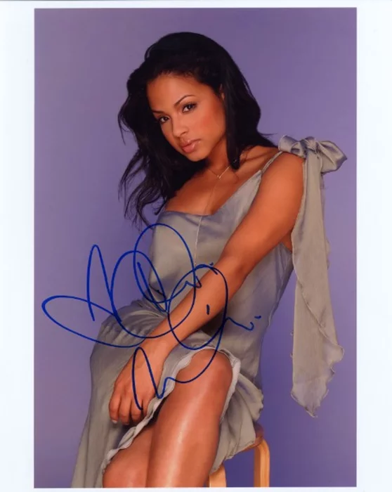 Christina Milian autograph
