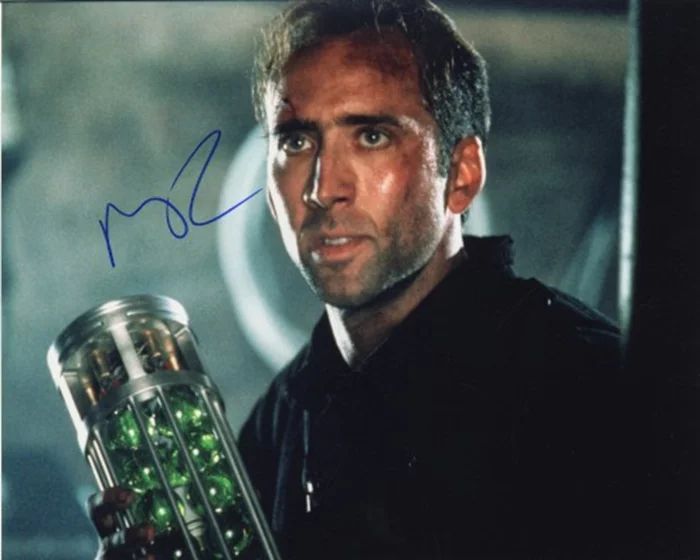 Nicolas Cage autograph