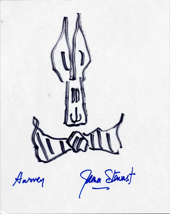 James Stewart autograph