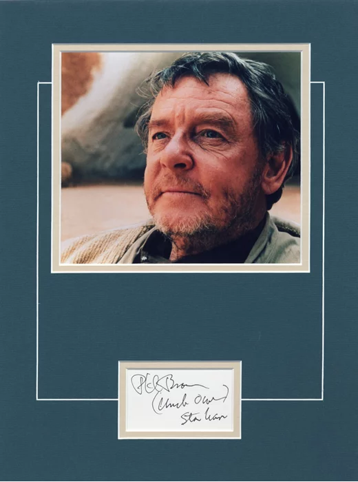 Phil Brown autograph