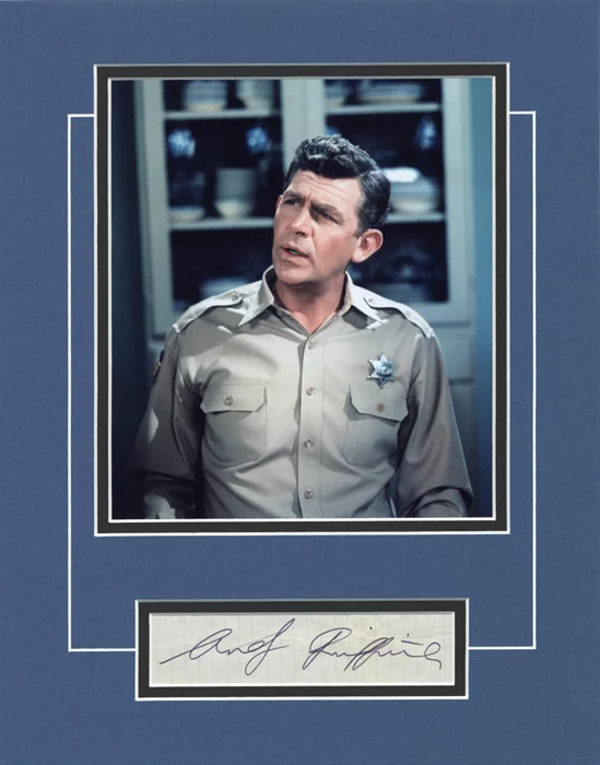 Andy Griffith autograph