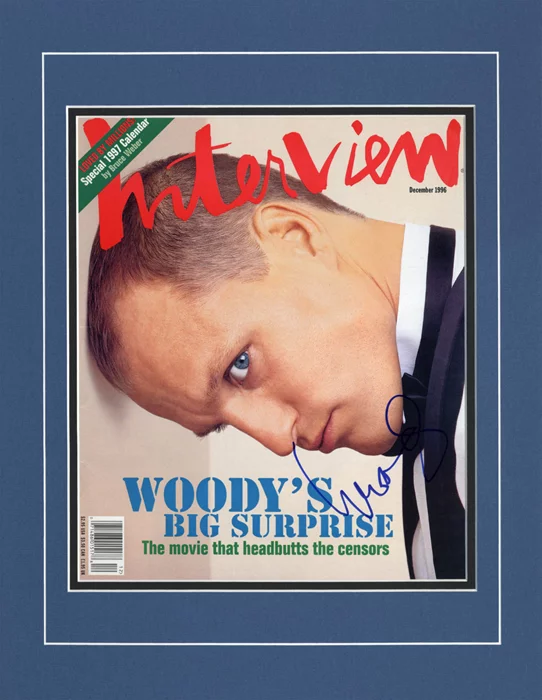 Woody Harrelson autograph