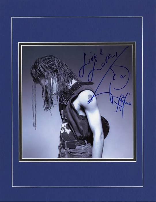 Terence Trent D'Arby autograph