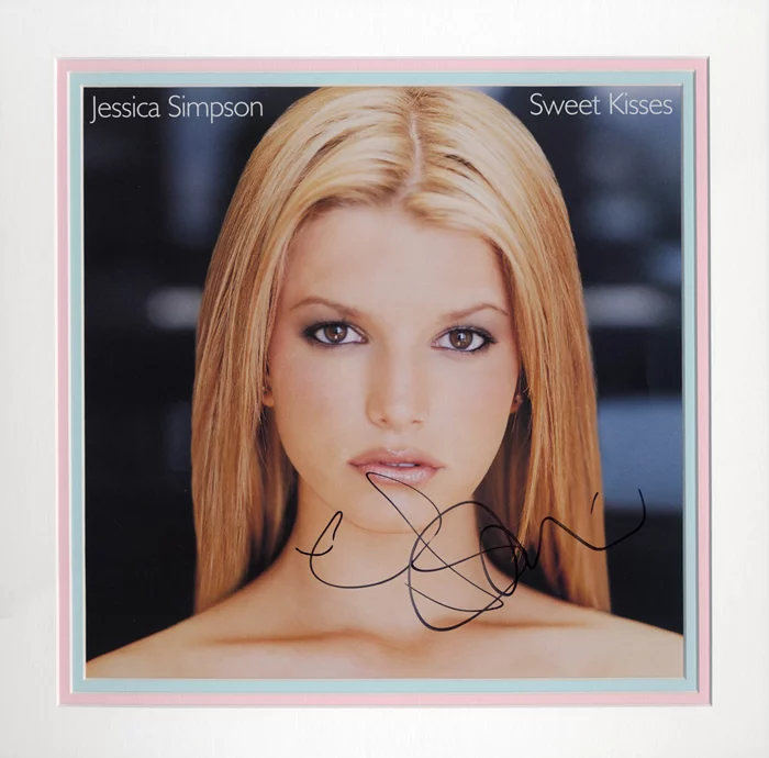Jessica Simpson autograph
