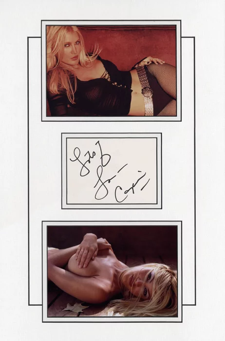 Caprice autograph