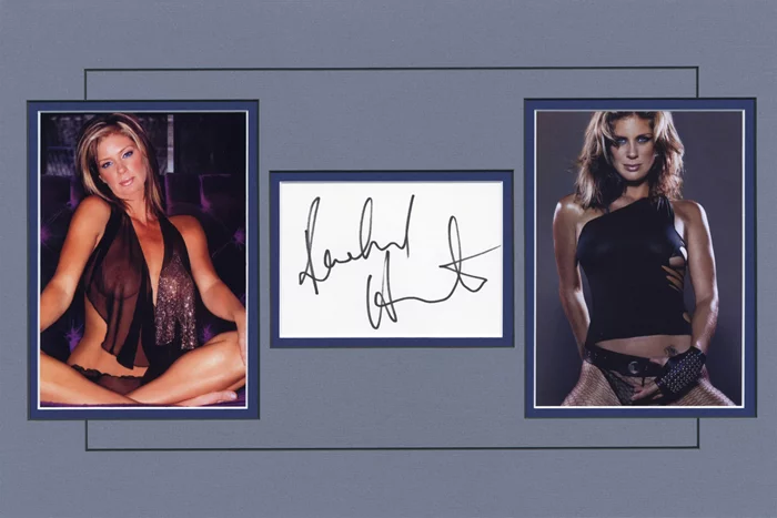 Rachel Hunter autograph