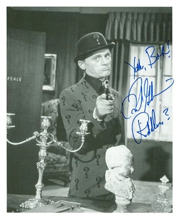 Frank Gorshin autograph