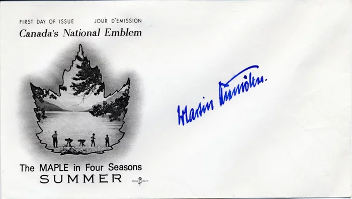 Martin Niemoller autograph
