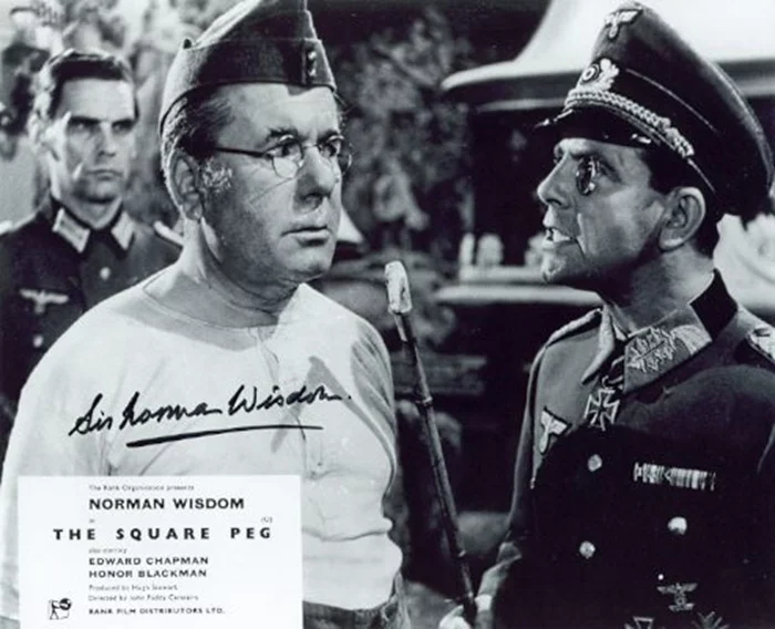 Sir Norman Wisdom autograph