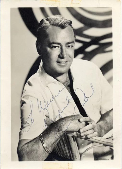 Alan Ladd autograph