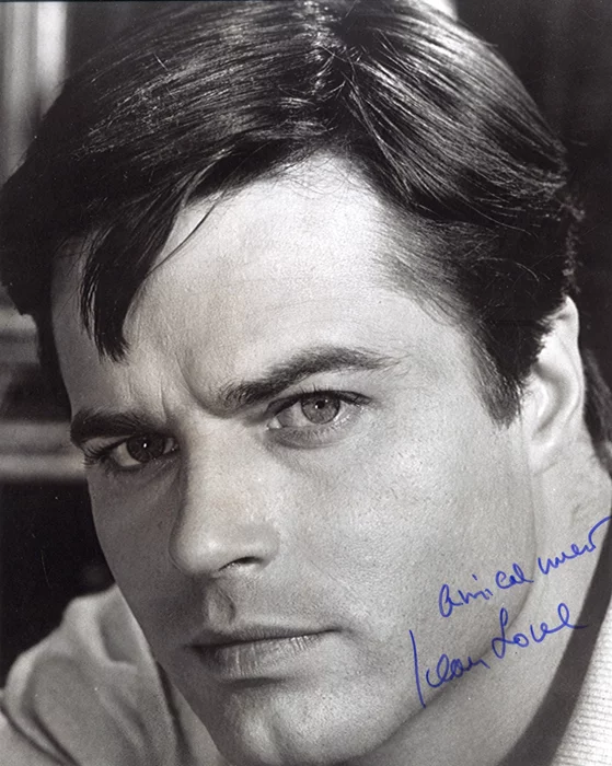 Jean Sorel autograph
