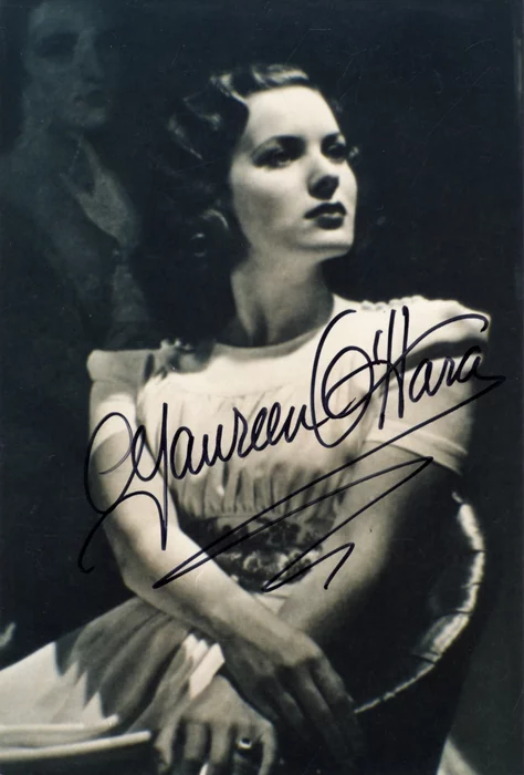 Maureen O'Hara autograph