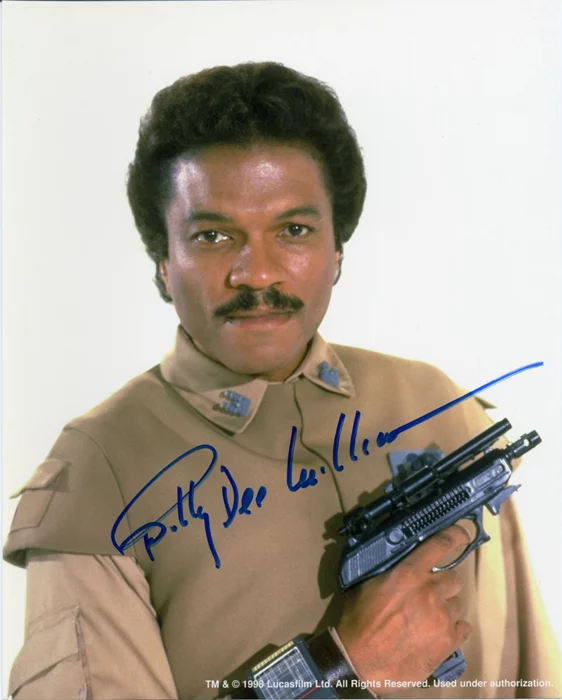 Billy Dee Williams autograph