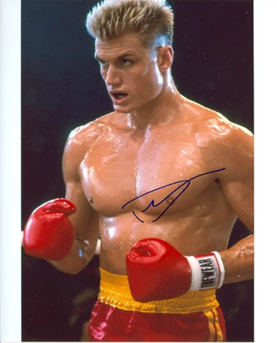 Dolph Lundgren autograph