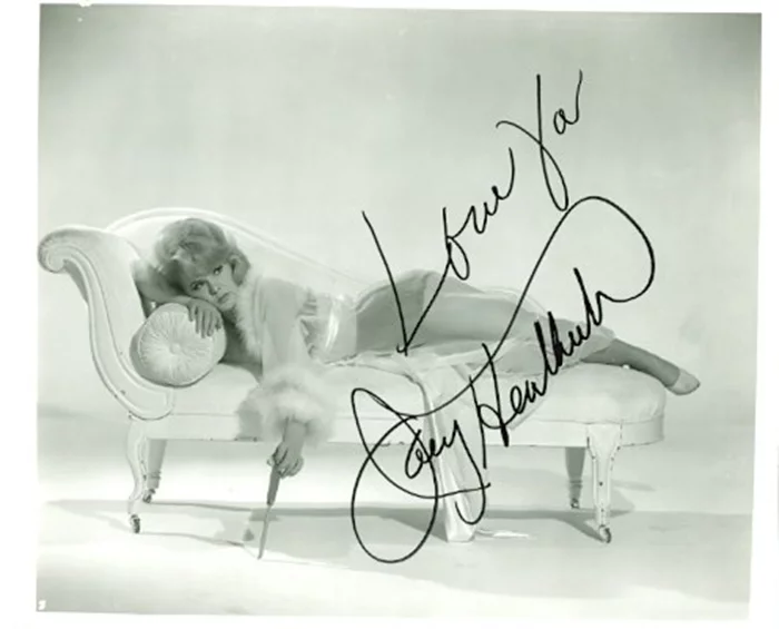 Joey Heatherton autograph