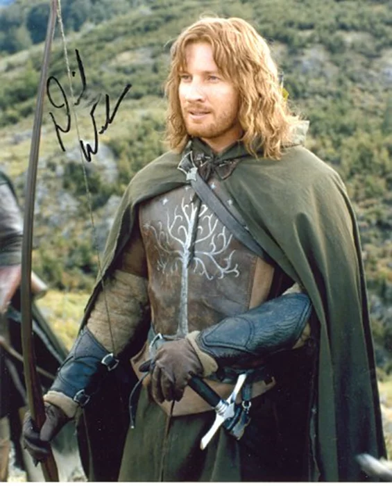 David Wenham autograph