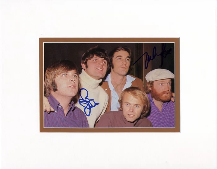 The Beach Boys autograph