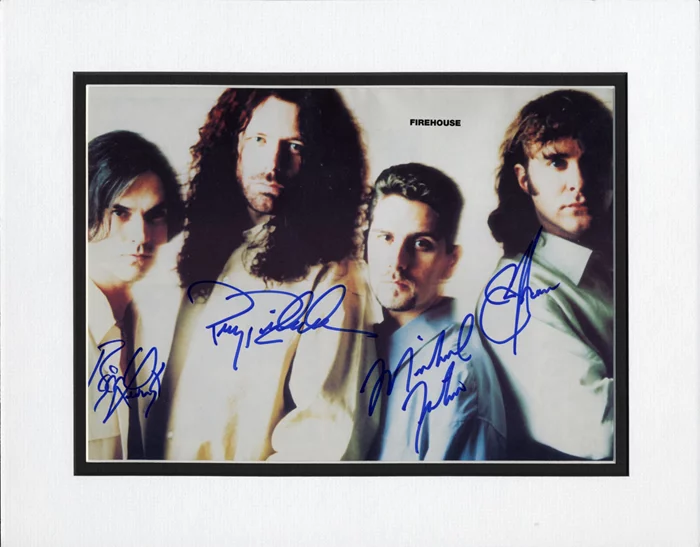 Firehouse autograph