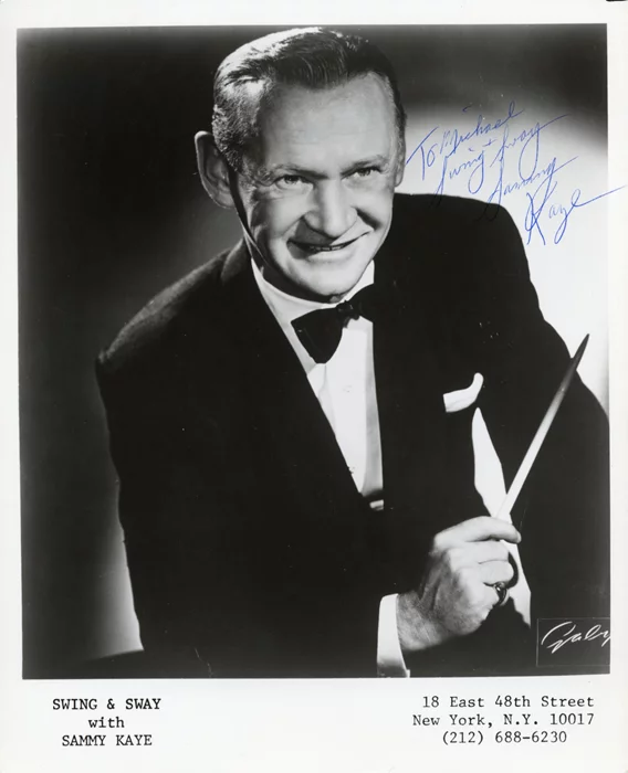 Sammy Kaye autograph