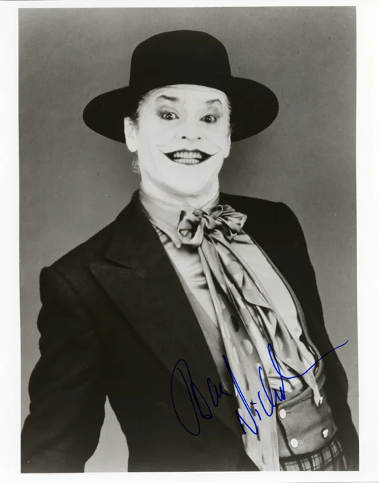 Jack Nicholson autograph