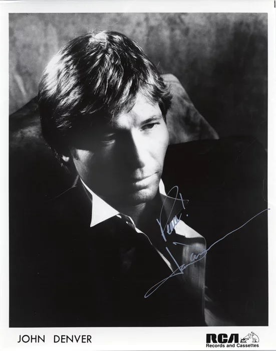 John Denver autograph