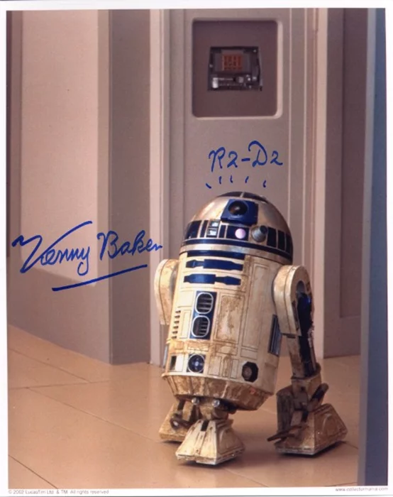 Kenny Baker autograph