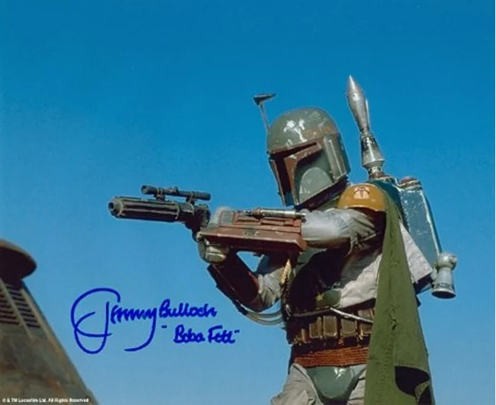 Jeremy Bulloch autograph