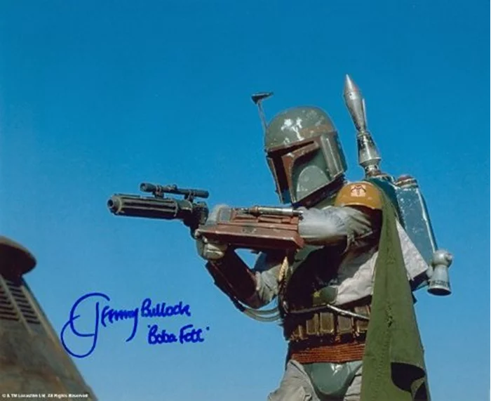 Jeremy Bulloch autograph