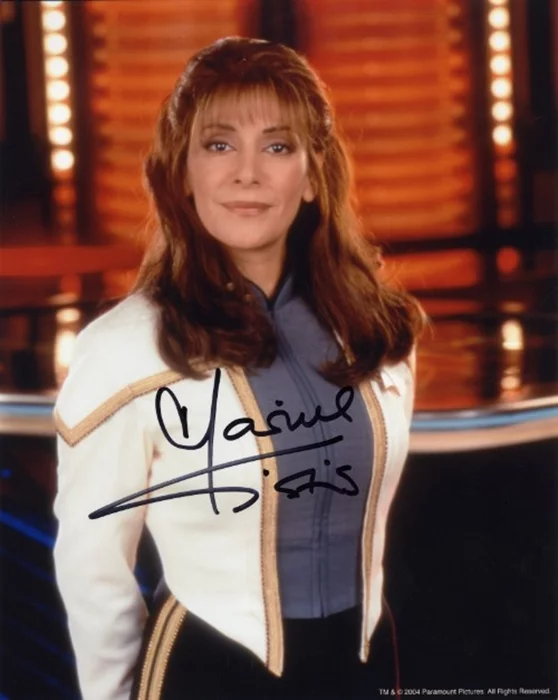 Marina Sirtis autograph