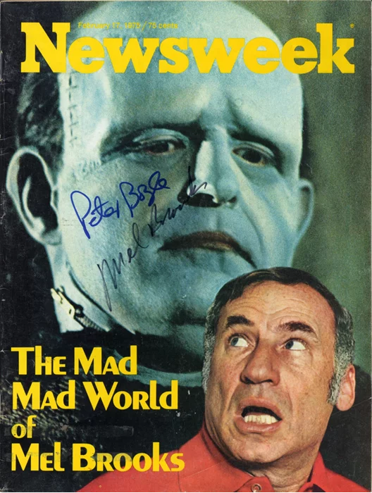 Young Frankenstein autograph
