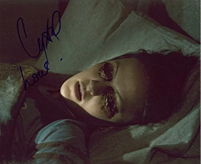 Crystal Lowe autograph