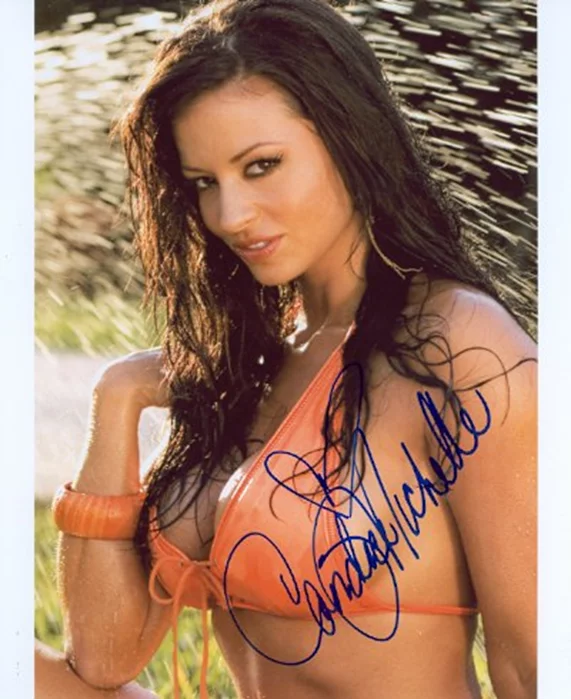 Candice Michelle autograph