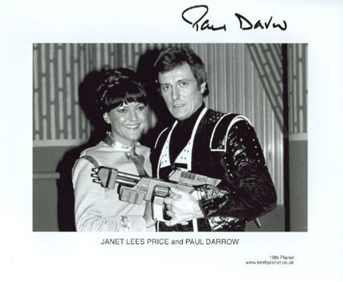Paul Darrow autograph