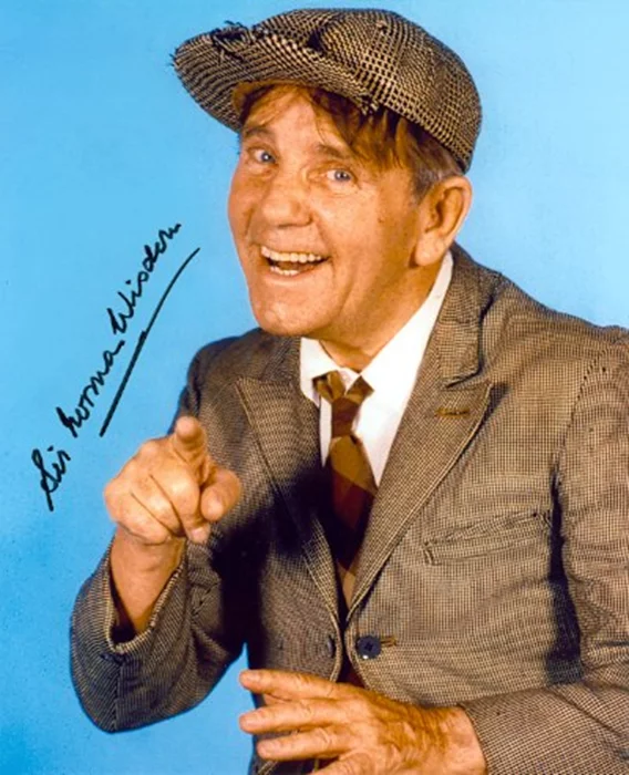 Sir Norman Wisdom autograph