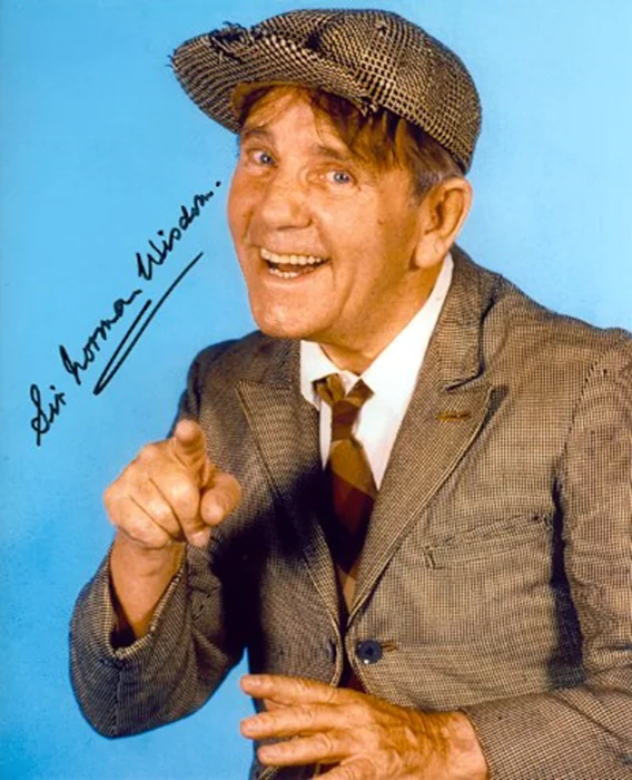 Sir Norman Wisdom autograph