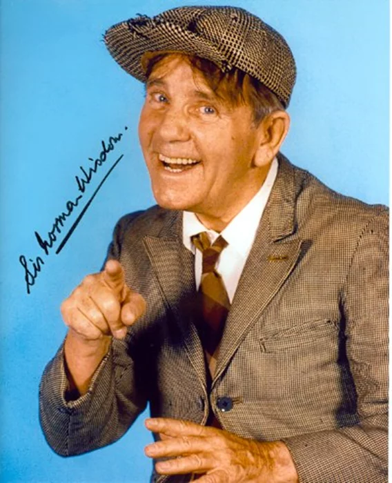 Sir Norman Wisdom autograph