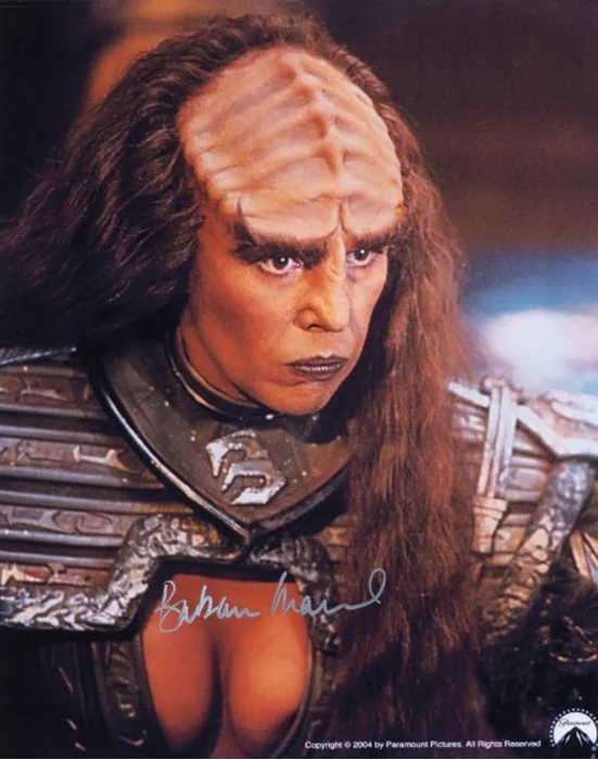 Barbara March autograph