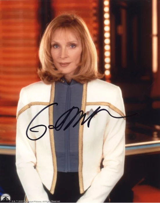 Gates McFadden autograph